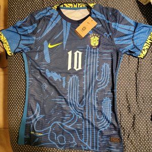 Brazil special edition soccer jersey Blue